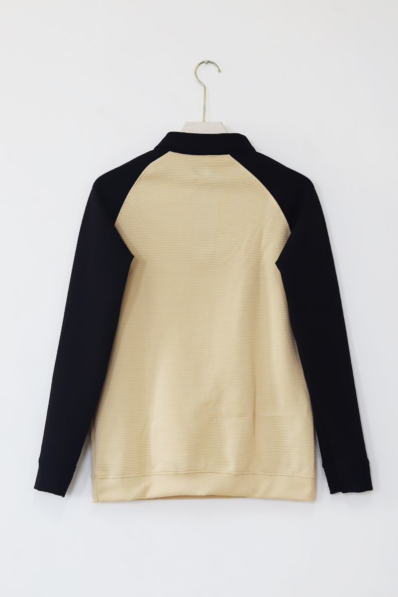 Collar Raglan Full Sleeve T -Shirt (Sandal)